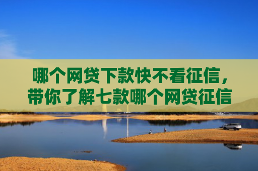 哪个网贷下款快不看征信，带你了解七款哪个网贷征信下款