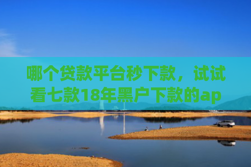 哪个贷款平台秒下款，试试看七款18年黑户下款的app