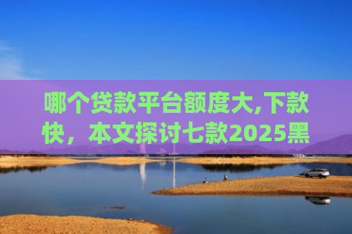 哪个贷款平台额度大,下款快，本文探讨七款2025黑户网贷下款口子app