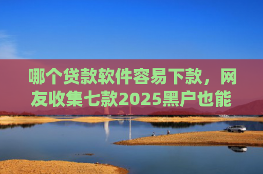 哪个贷款软件容易下款，网友收集七款2025黑户也能下款的app
