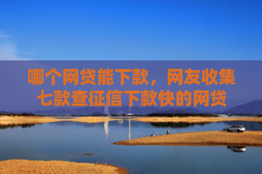 哪个网贷能下款，网友收集七款查征信下款快的网贷