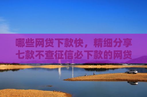 哪些网贷下款快，精细分享七款不查征信必下款的网贷
