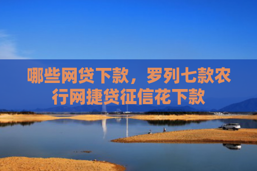 哪些网贷下款，罗列七款农行网捷贷征信花下款
