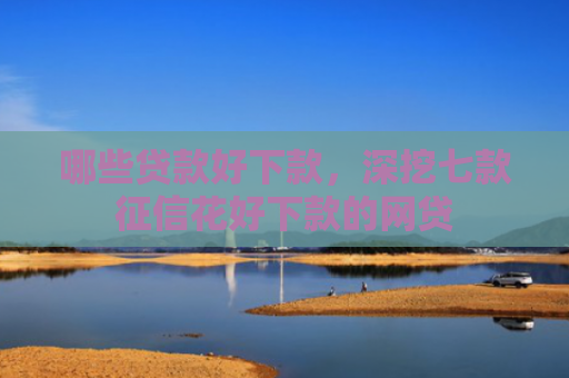 哪些贷款好下款，深挖七款征信花好下款的网贷