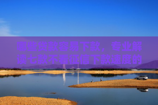 哪些贷款容易下款，专业解读七款不看征信下款速度的网贷