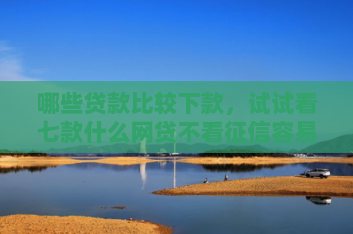 哪些贷款比较下款，试试看七款什么网贷不看征信容易下款