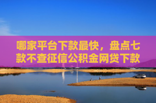 哪家平台下款最快，盘点七款不查征信公积金网贷下款