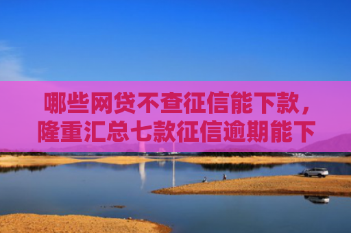 哪些网贷不查征信能下款，隆重汇总七款征信逾期能下款的网贷