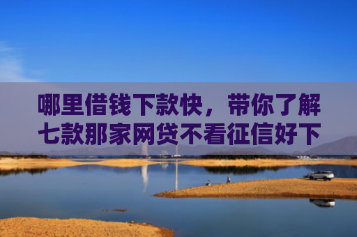 哪里借钱下款快，带你了解七款那家网贷不看征信好下款