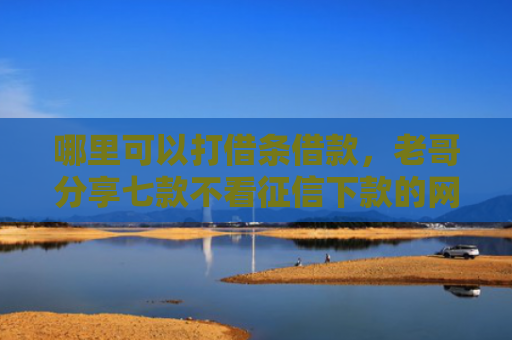 哪里可以打借条借款，老哥分享七款不看征信下款的网贷平台
