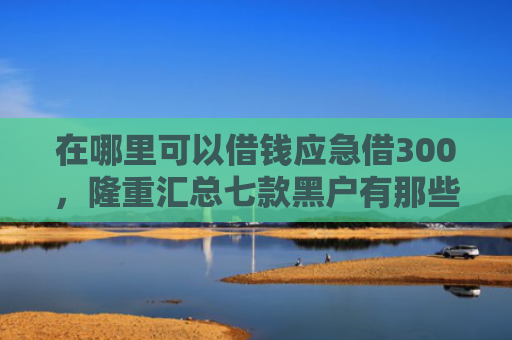 在哪里可以借钱应急借300，隆重汇总七款黑户有那些网贷下款口子