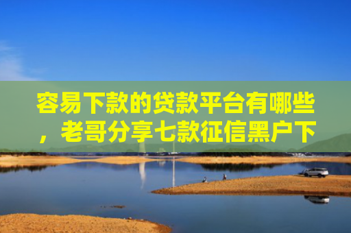 容易下款的贷款平台有哪些，老哥分享七款征信黑户下款的平台