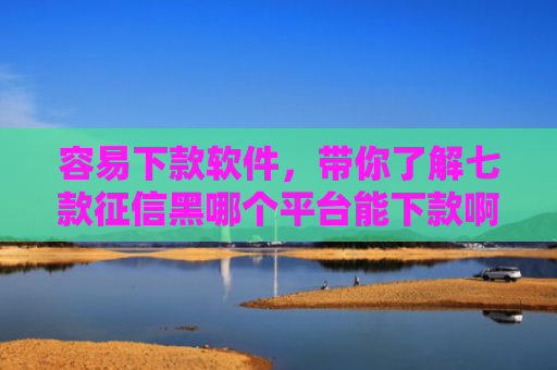 容易下款软件，带你了解七款征信黑哪个平台能下款啊