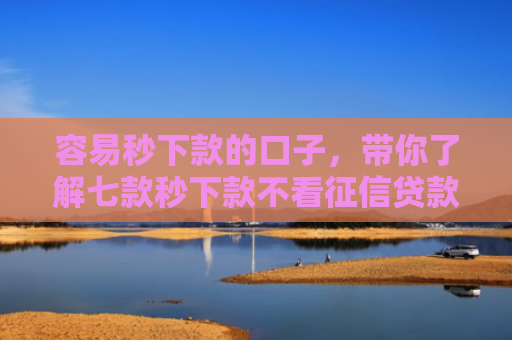容易秒下款的口子，带你了解七款秒下款不看征信贷款平台