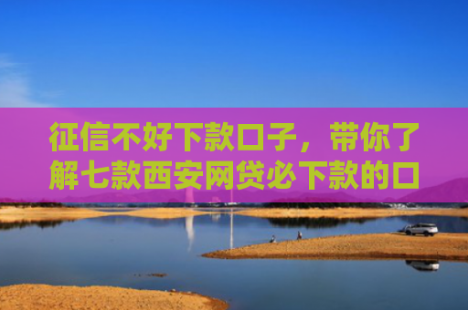 征信不好下款口子，带你了解七款西安网贷必下款的口子