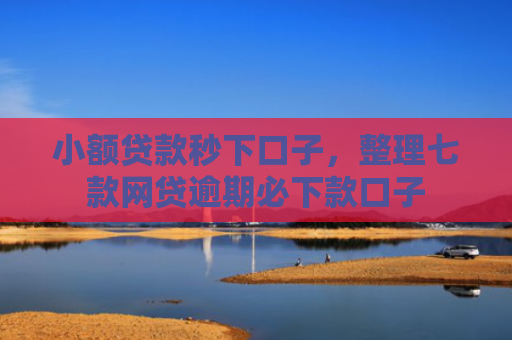 小额贷款秒下口子，整理七款网贷逾期必下款口子