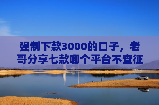 强制下款3000的口子，老哥分享七款哪个平台不查征信好下款