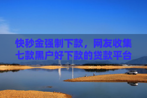 快秒金强制下款，网友收集七款黑户好下款的贷款平台