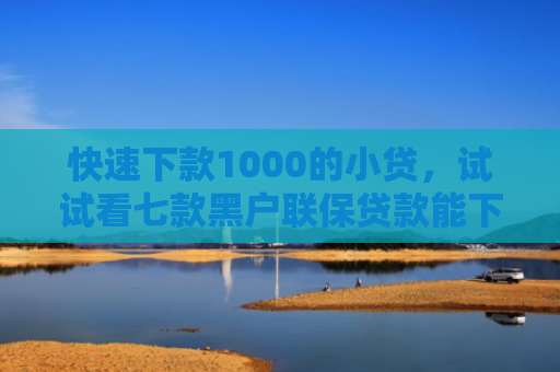 快速下款1000的小贷，试试看七款黑户联保贷款能下款吗