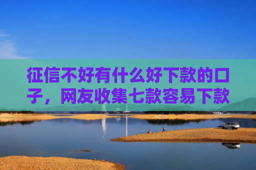 征信不好有什么好下款的口子，网友收集七款容易下款的大额网贷口子