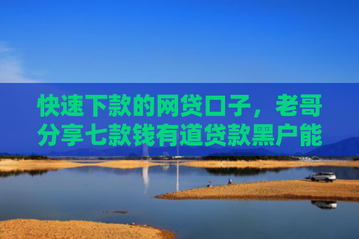 快速下款的网贷口子，老哥分享七款钱有道贷款黑户能下款吗