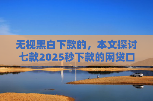无视黑白下款的，本文探讨七款2025秒下款的网贷口子