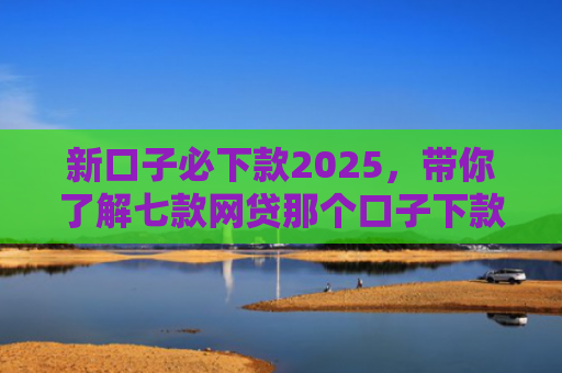 新口子必下款2025，带你了解七款网贷那个口子下款大额