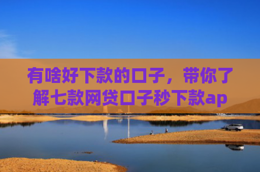 有啥好下款的口子，带你了解七款网贷口子秒下款app