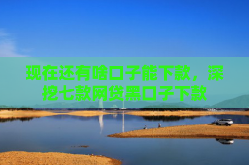现在还有啥口子能下款，深挖七款网贷黑口子下款