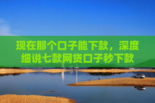 现在那个口子能下款，深度细说七款网贷口子秒下款