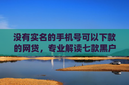 没有实名的手机号可以下款的网贷，专业解读七款黑户app直接下款的小额贷款