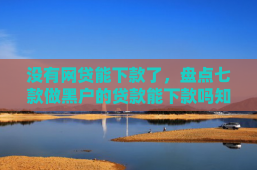 没有网贷能下款了，盘点七款做黑户的贷款能下款吗知乎