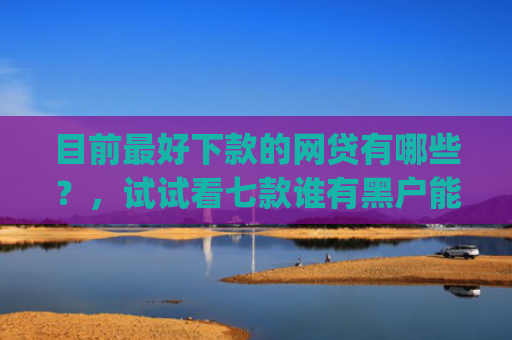 目前最好下款的网贷有哪些？，试试看七款谁有黑户能下款的app