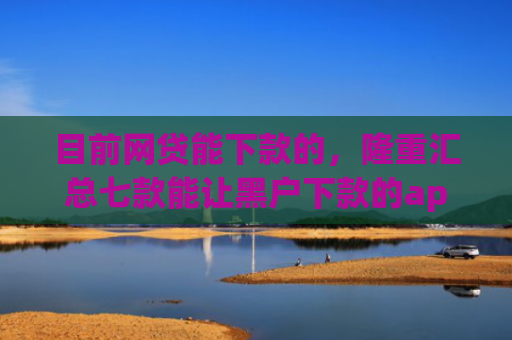 目前网贷能下款的，隆重汇总七款能让黑户下款的app