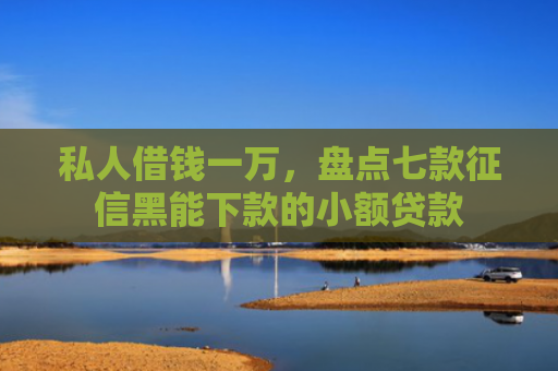 私人借钱一万，盘点七款征信黑能下款的小额贷款