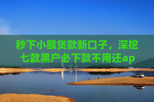秒下小额贷款新口子，深挖七款黑户必下款不用还app