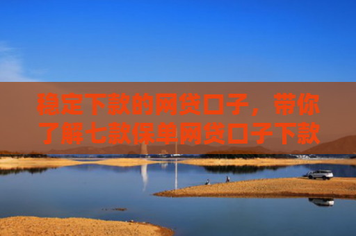 稳定下款的网贷口子，带你了解七款保单网贷口子下款大的