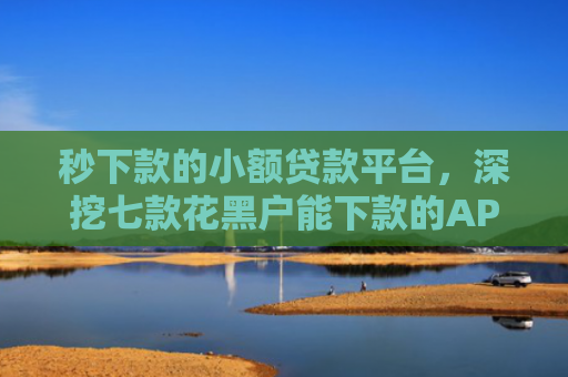 秒下款的小额贷款平台，深挖七款花黑户能下款的APP