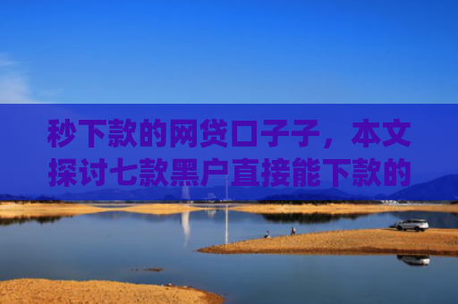 秒下款的网贷口子子，本文探讨七款黑户直接能下款的app