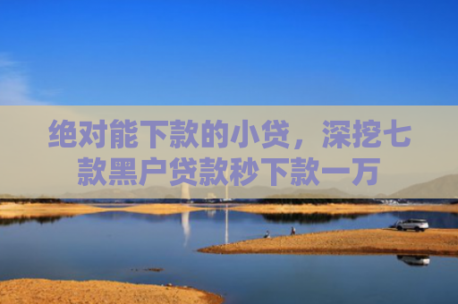 绝对能下款的小贷，深挖七款黑户贷款秒下款一万