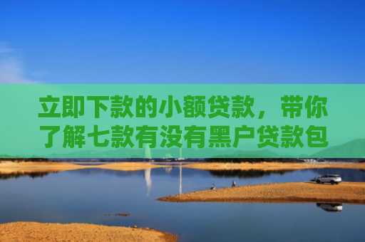 立即下款的小额贷款，带你了解七款有没有黑户贷款包下款的