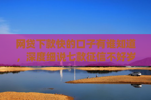 网贷下款快的口子有谁知道，深度细说七款征信不好岁数小能下款的app