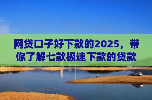 网贷口子好下款的2025，带你了解七款极速下款的贷款app不查征信