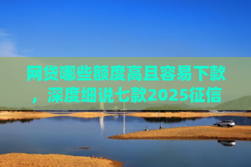 网贷哪些额度高且容易下款，深度细说七款2025征信不好能下款的app