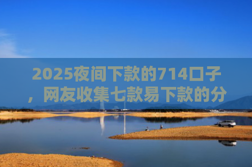 2025夜间下款的714口子，网友收集七款易下款的分期网贷口子