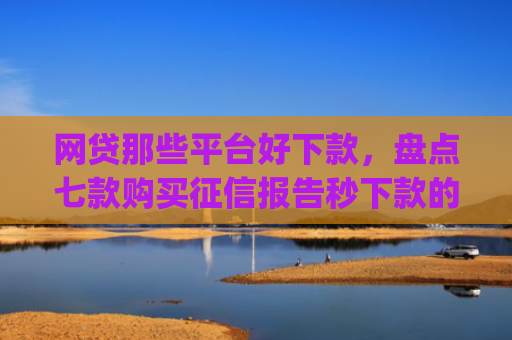 网贷那些平台好下款，盘点七款购买征信报告秒下款的app