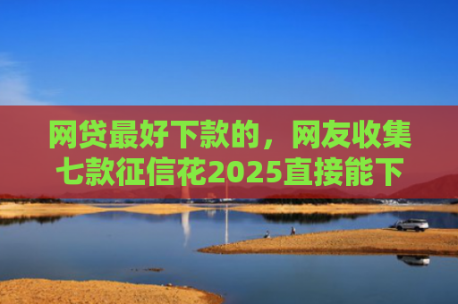 网贷最好下款的，网友收集七款征信花2025直接能下款的APP