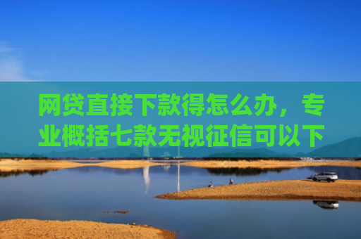 网贷直接下款得怎么办，专业概括七款无视征信可以下款的App贷款
