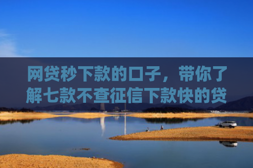 网贷秒下款的口子，带你了解七款不查征信下款快的贷款app