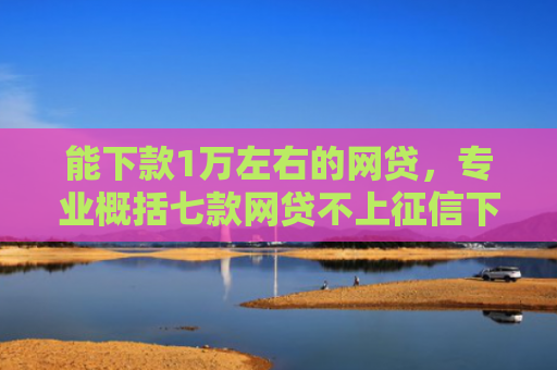 能下款1万左右的网贷，专业概括七款网贷不上征信下款率高的